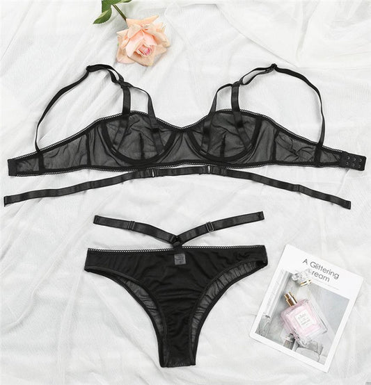 Sexy Solid Color Bra & Panty Set – Allure Meets Everyday Comfort